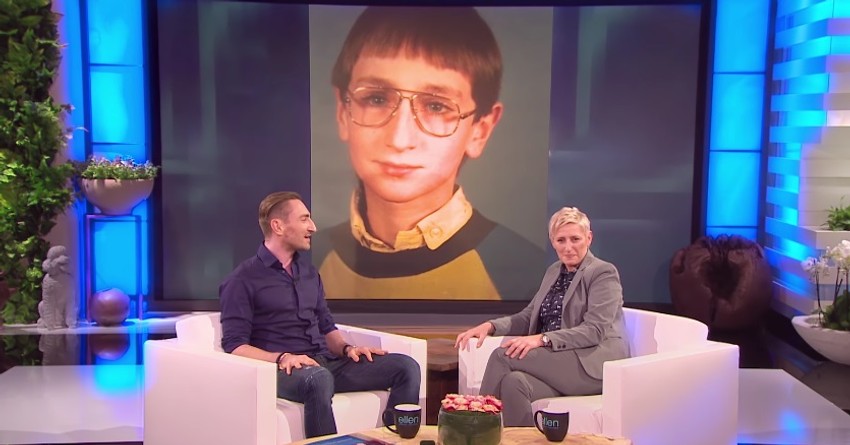 Łukasz Jakóbiak u Ellen DeGeneres