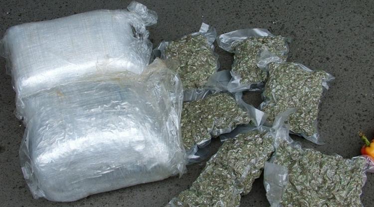 Huszonhárom kiló marihuánát találtak a pénzügyőrök egy buszban Röszkén