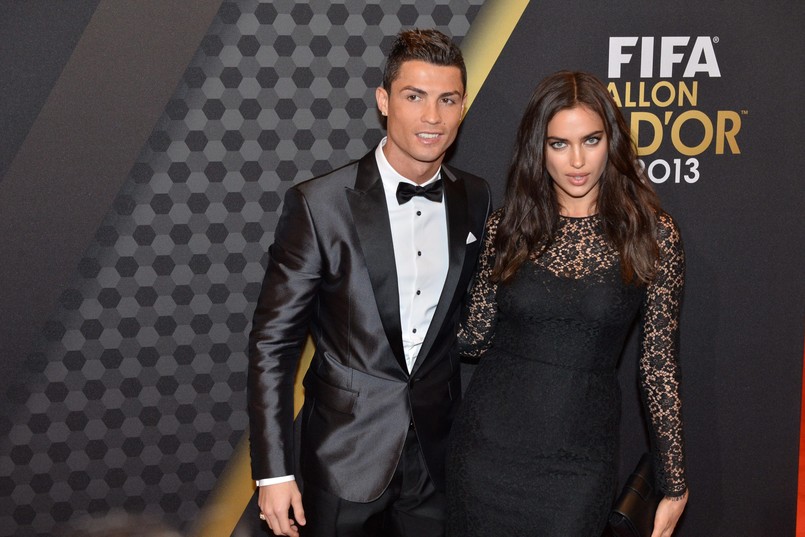 1. Cristiano Ronaldo i Irina Szejk