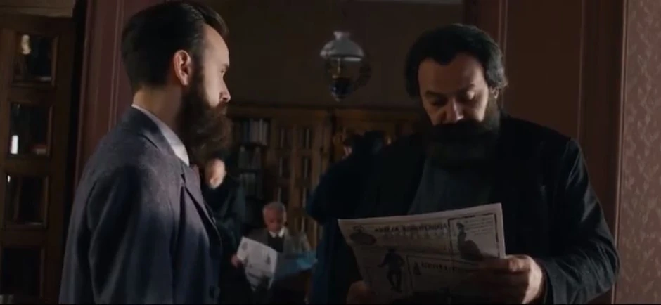 Miša Dimitrijević i Svetozar MIletić u ulogama Radovana Bukvića i Ljube Bandovića