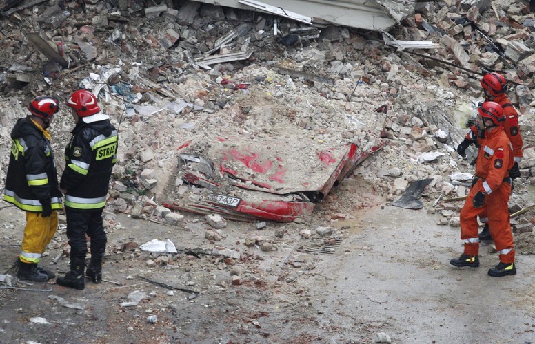 Wybuch gazu w Katowicach. Runęła trzypiętrowa kamienica