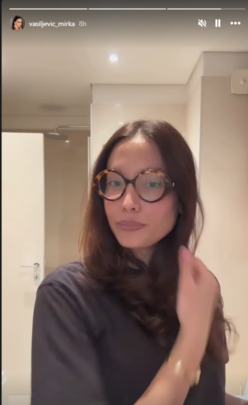 Mirka Vasiljević bez šminke