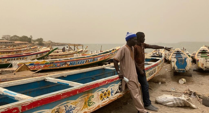 (illustration) Les représentants des pêcheurs au port de Soumbédioune le 3 juin 2022 | Sénégal © RFI-Charlotte Cosset