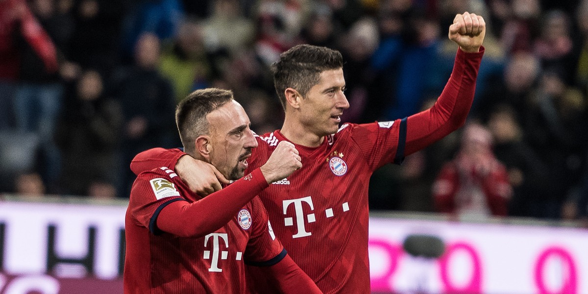 Frank Ribery apeluje w sprawie Lewandowskiego.