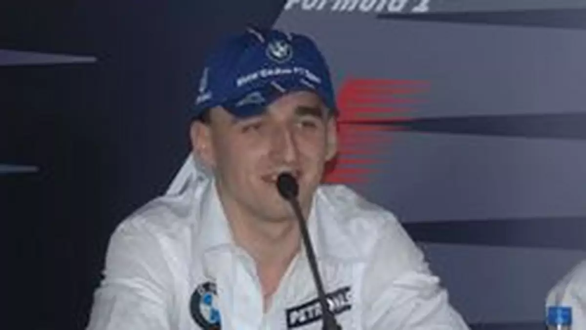 Formuła 1: Kubica odpowiadał na pytania dziennikarzy
