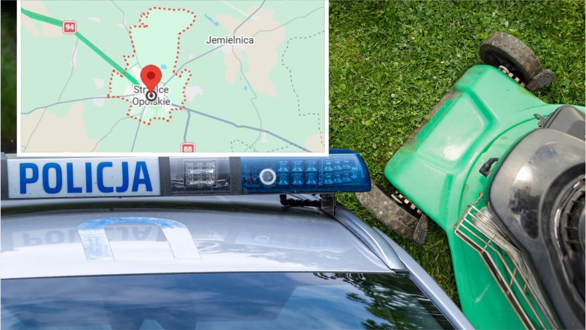 Two-year-old loses toe under lawn mower near Strzelce Opolskie