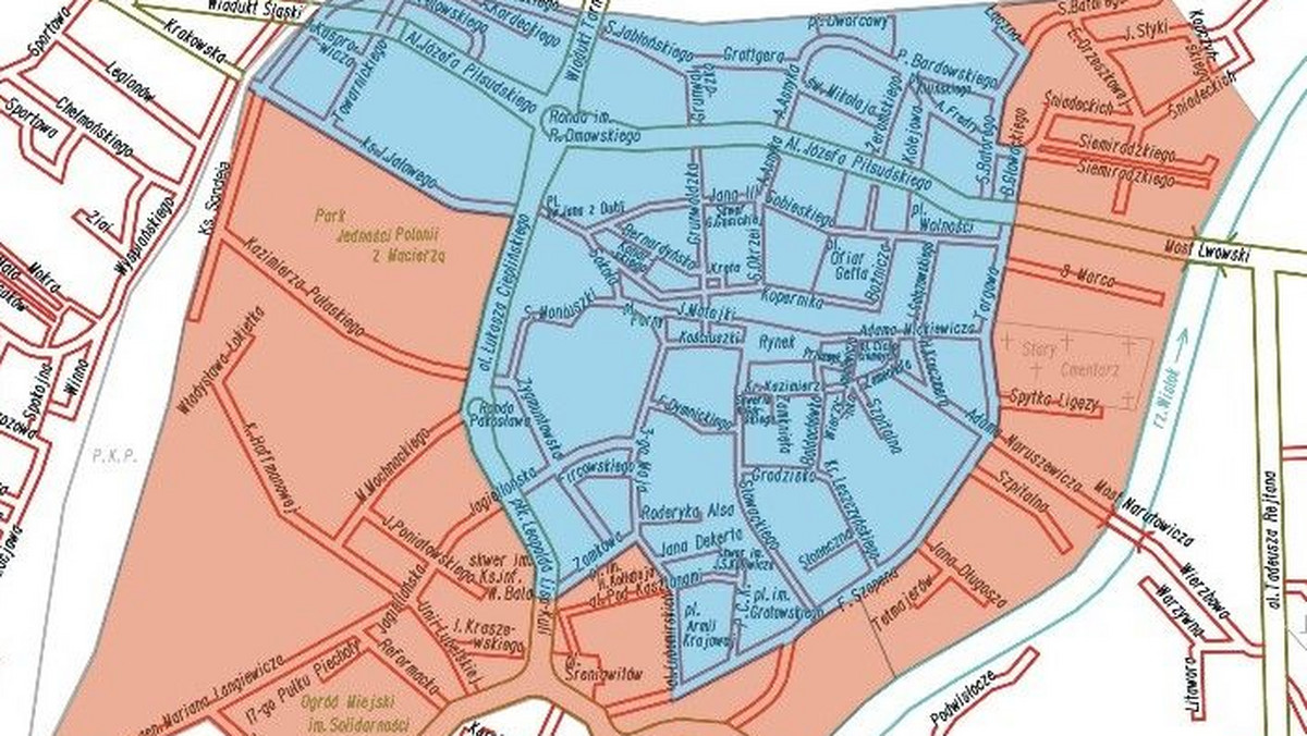 Strefa płatnego parkowania Rzeszów - parkowanie, aplikacja, bezpłatne parkingi, niepełnosprawni