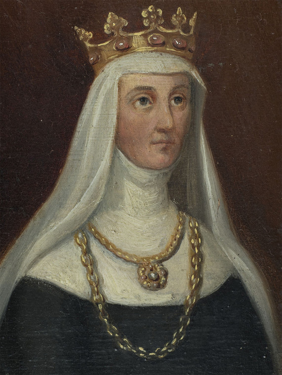 Elżbieta z Pilczy (Granowska). XIX-w. obraz Marcelego Krajewskiego