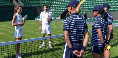 Wpadka księżnej Kate Middleton na Wimbledonie. Federer ją wypunktował. "To zabronione!"