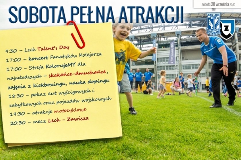 Spędź sobotę na INEA Stadionie!