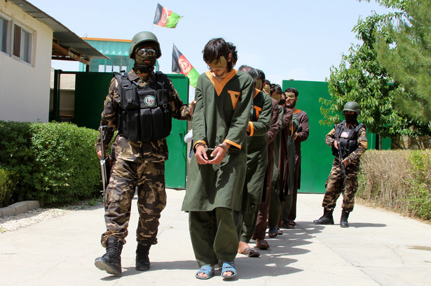 Talibowie w rękach sił bezpieczeństwa Afganistanu