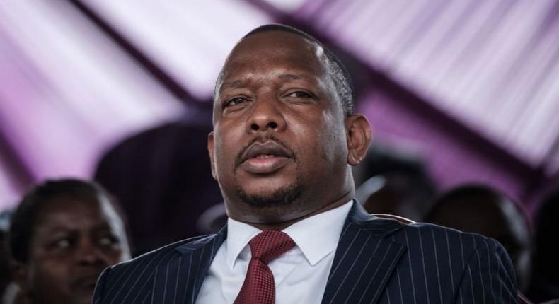 Nairobi Governor Mike Sonko attends the Labour Day Parade organized by the Central Organization of Trade Unions Kenya (COTU-K) at Uhuru Park in Nairobi on May 1, 2018. (Photo by YASUYOSHI CHIBA/AFP via Getty Images)