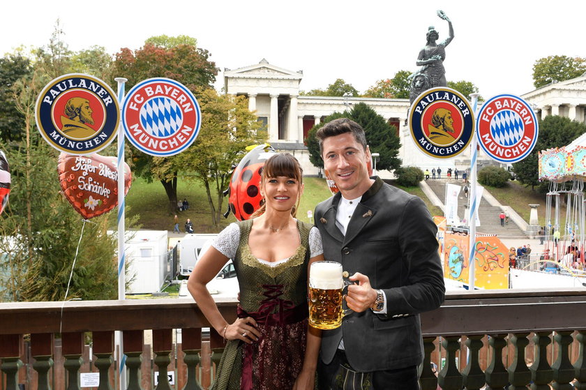 Anna i Robert Lewandowscy na Oktoberfest 2019