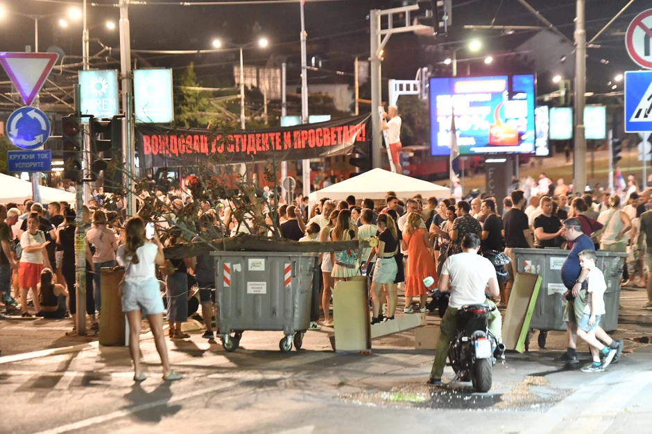 studenti protest blokade autokomanda