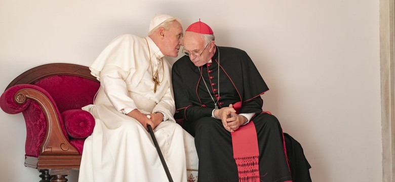 Anthony Hopkins w roli papieża Benedykta w serialu Netfliksa "Dwóch papieży"