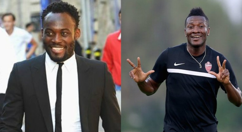 Essien and Gyan