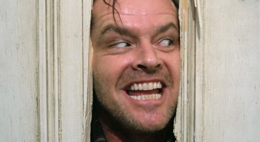 Jack Nicholson w "Lśnieniu"