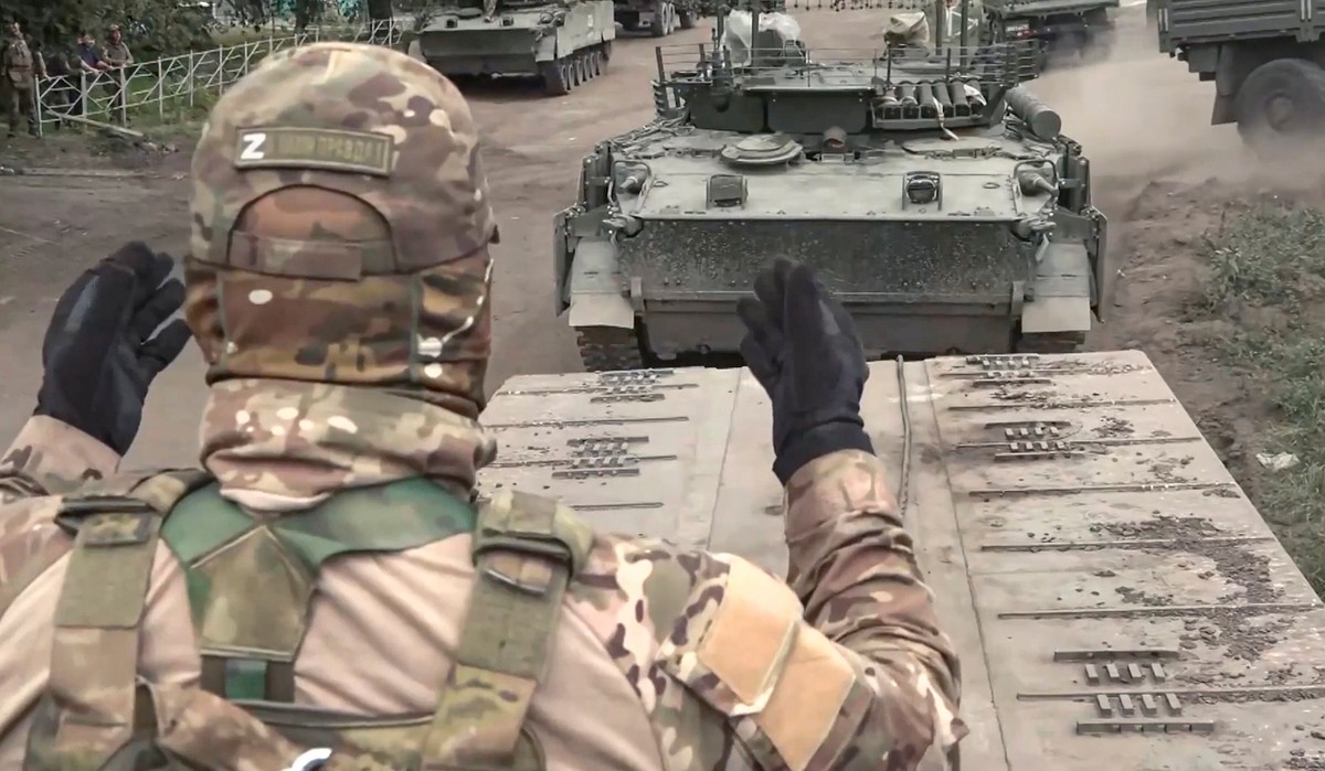 Rosyjska armia w obwodzie kurskim