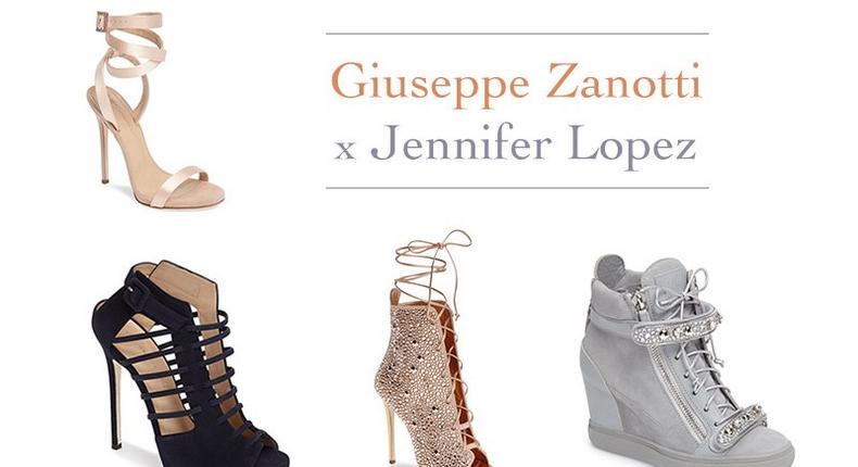 Giuseppe Zanotti X Jennifer Lopez Collection