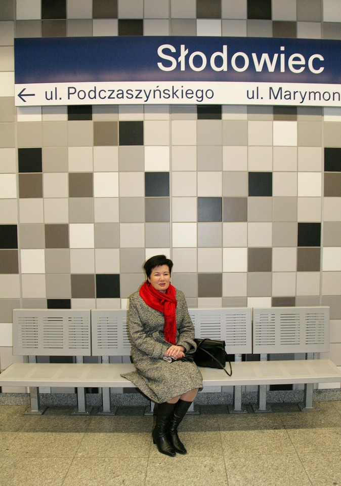 WARSZAWA METRO NOWA STACJA SŁODOWIEC