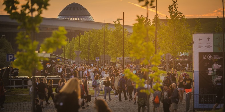 Tauron Nowa Muzyka Katowice odbywa się katowickiej Strefie Kultury 