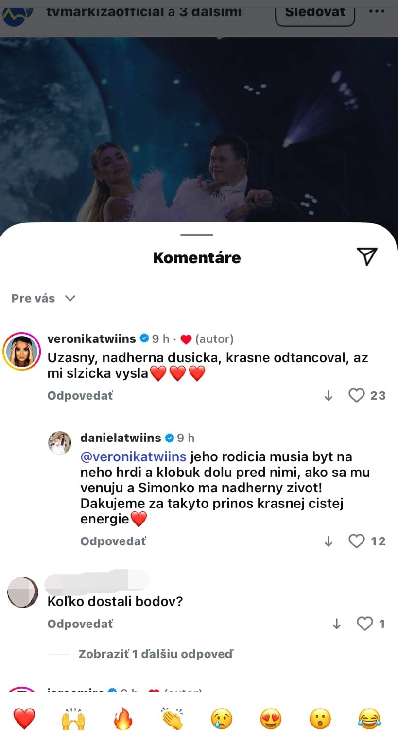 Tanec Šimona Jakuša a Patrície Piešťanskej dojal známe tváre.