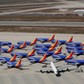 FILE PHOTO: FILE PHOTO: A number of grounded Southwest Airlines Boeing 737 MAX 8 aircraft are shown 