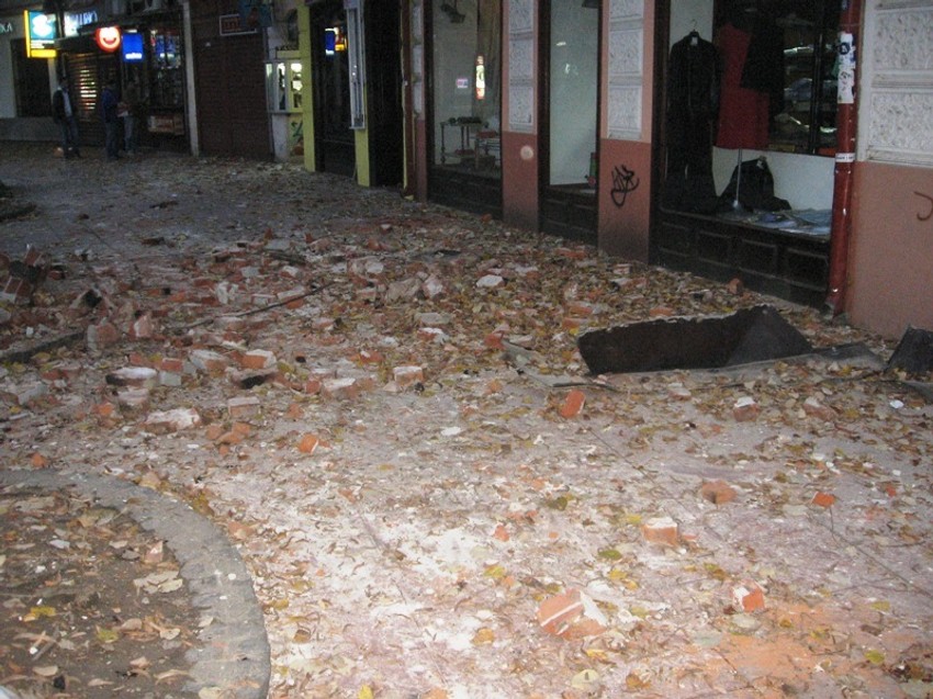 Zemljotres ilustracija