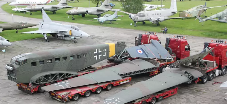 Ju52 w Muzeum Lotnictwa w Krakowie. Takim samolotem podróżował Adolf Hitler