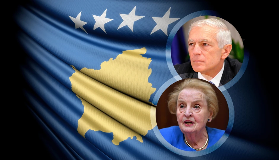 Medlin Olbrajt i Vesli Klark