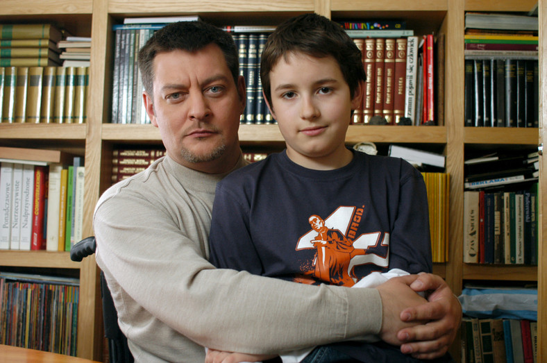 Mariusz Sabiniewicz i Franciszek Przybylski w 2005 r.