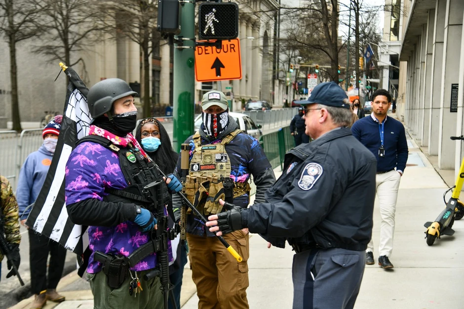 Zagovornici prava na oružje u Ričmondu, Virdžinija, u januaru
