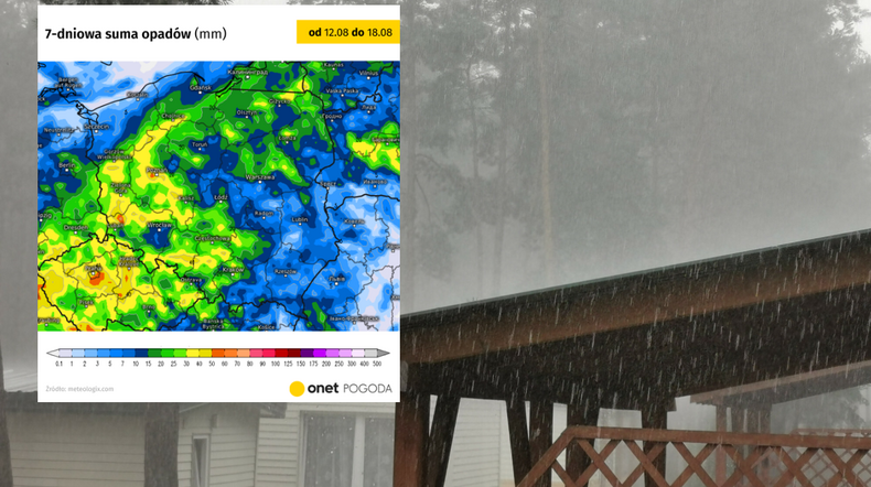 Niebezpieczna pogoda wkroczy do Polski. Będą upały i silne burze. Apogeum w długi weekend (mapa: meteologix.com)