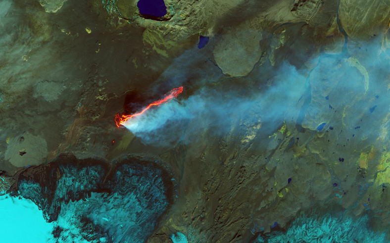 Erupcja w rejonie wulkanu Bardarbunga