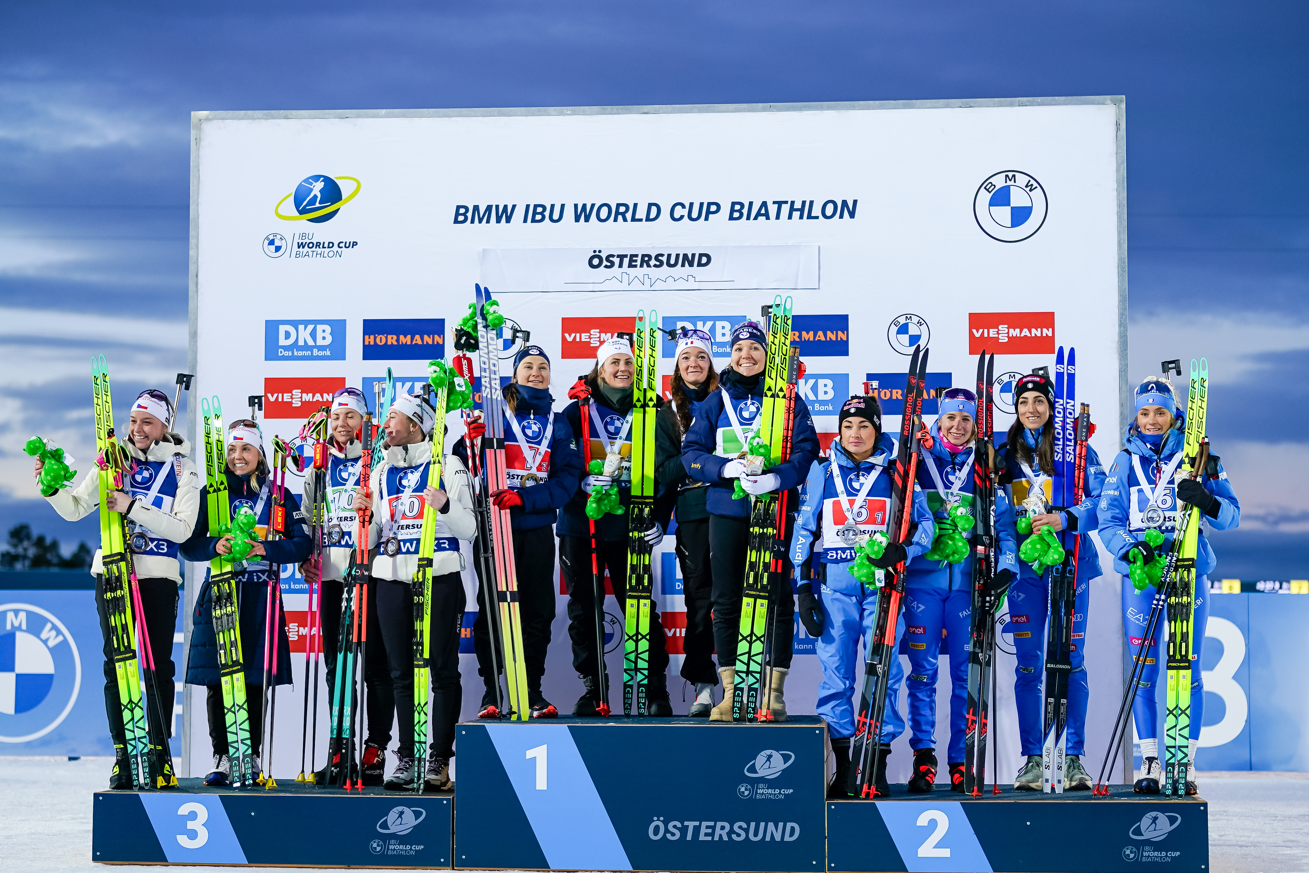 Le biathlon français démarre en force avec 3 podiums dont 2 victoires