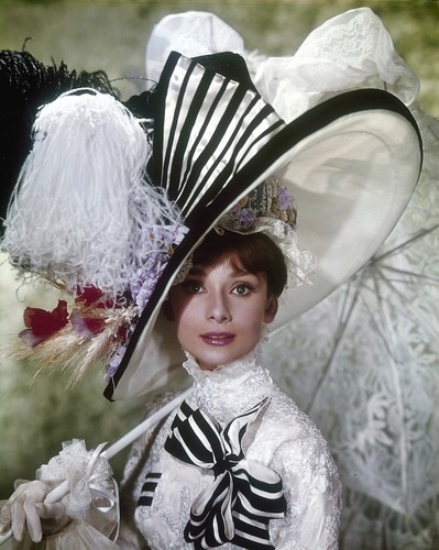 Audrey Hepburn jako Eliza Doolittle w 'My Fair Lady' (1964)