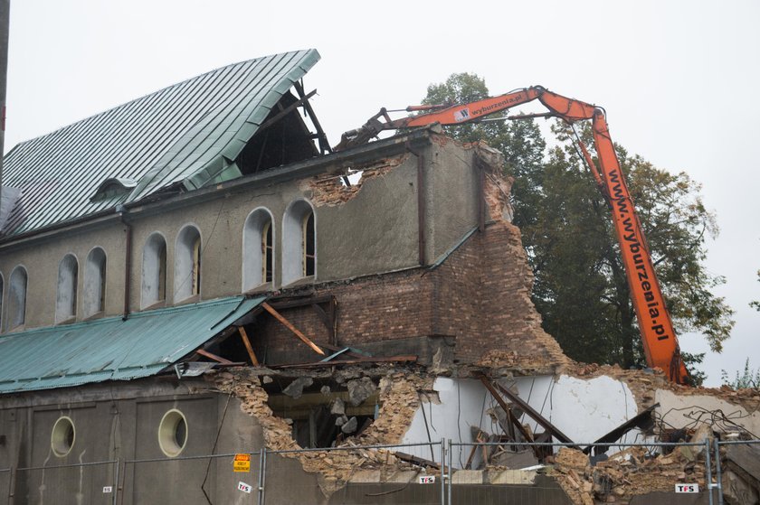 Trwa rozbiórka bytomskiego kościoła