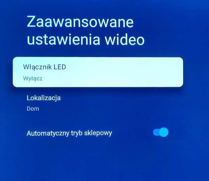 Wyłącznik diody LED