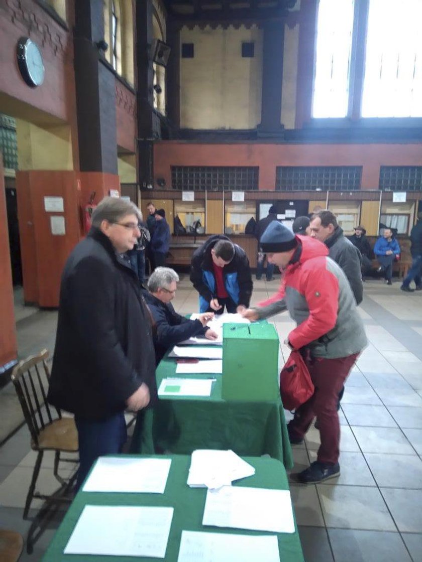 Zabrze.  Referendum w KWK Makoszowy