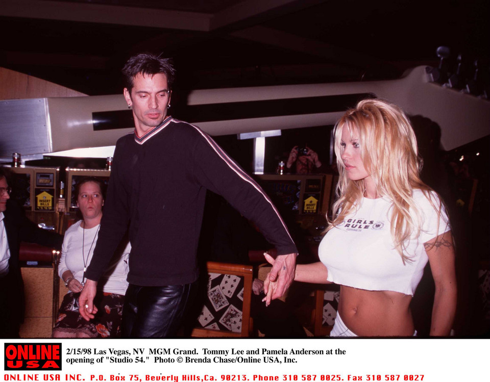 Tommy Lee i Pamela Anderson (1998)