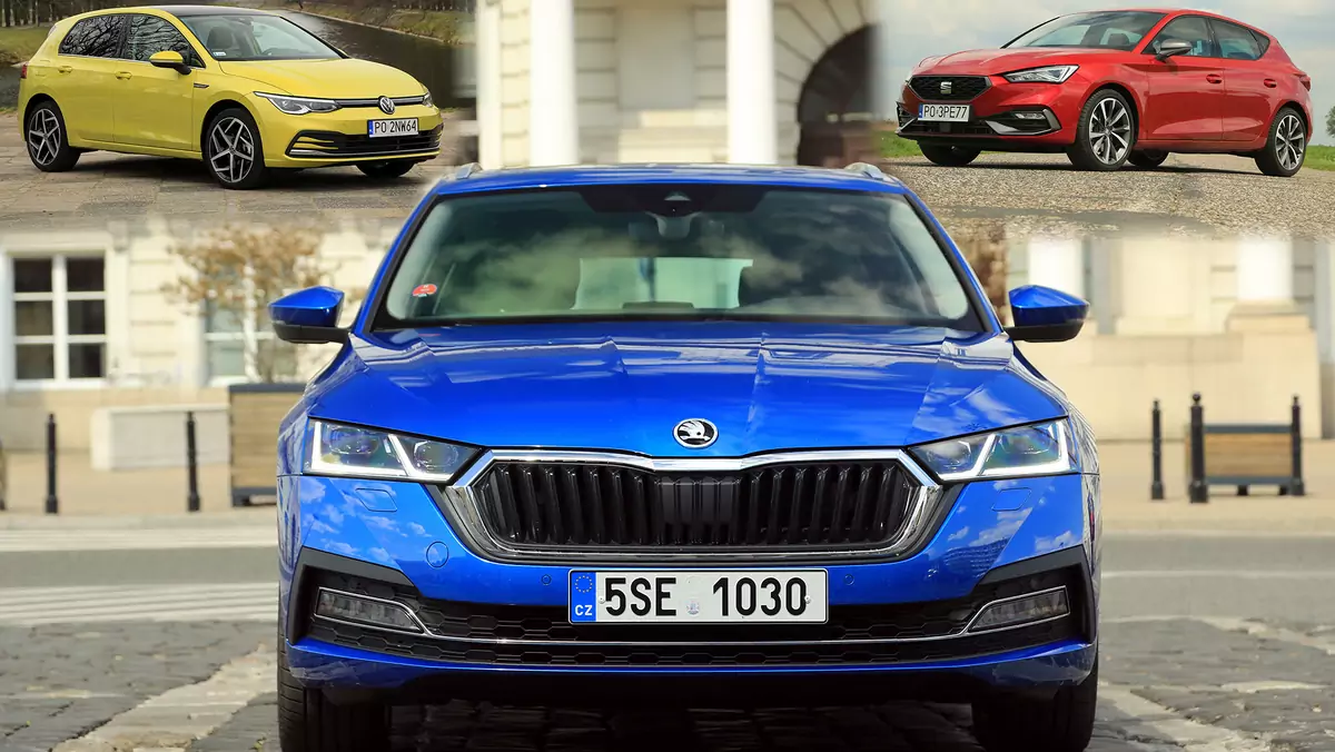 Seat Leon, Skoda Octavia, Volkswagen Golf – porównanie