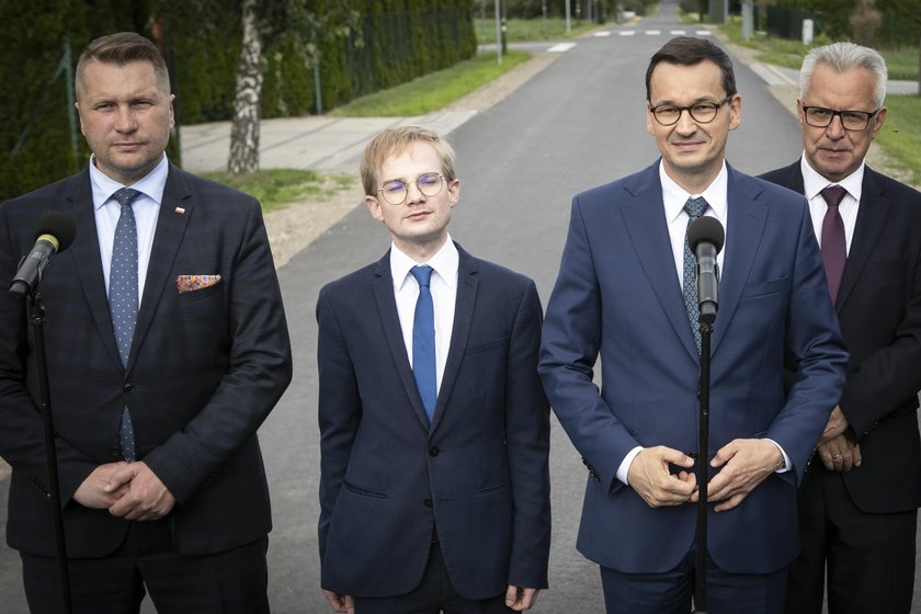 Przemyslaw Czarnek, Piotr Patkowski, Mateusz Morawiecki