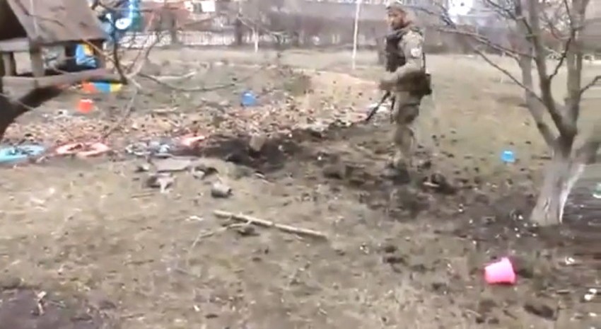 Navodno američki plaćenik snimljen u Marijupolju