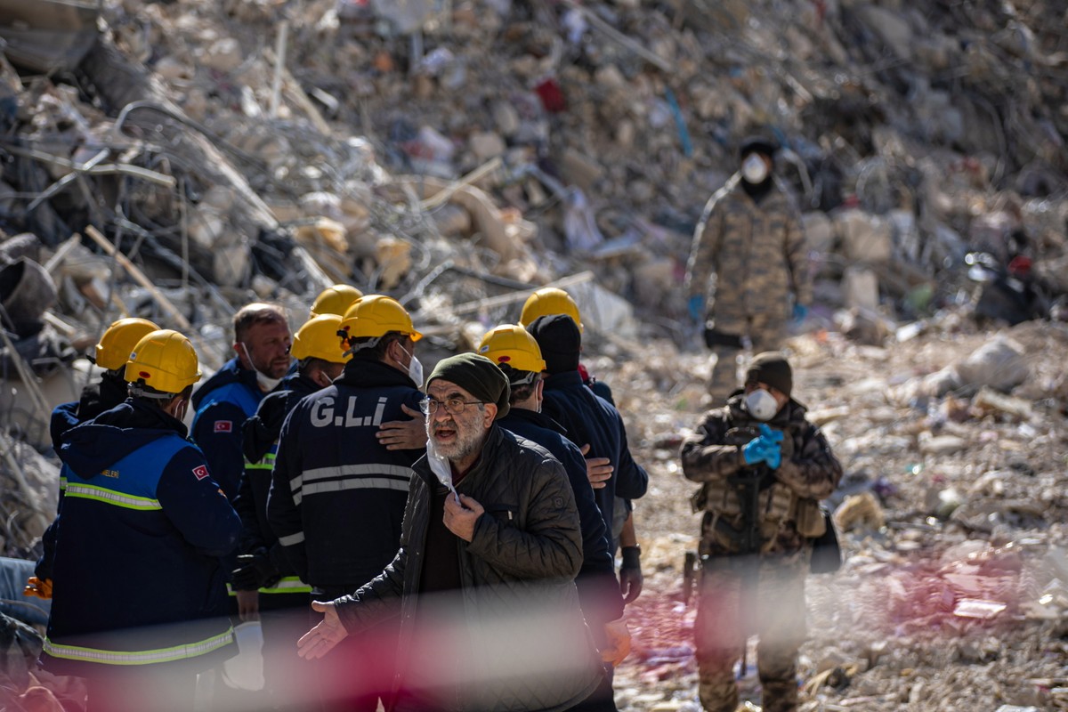 Ratownicy w prowincji Hatay