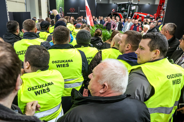 Protest rolników z Oszukanej Wsi