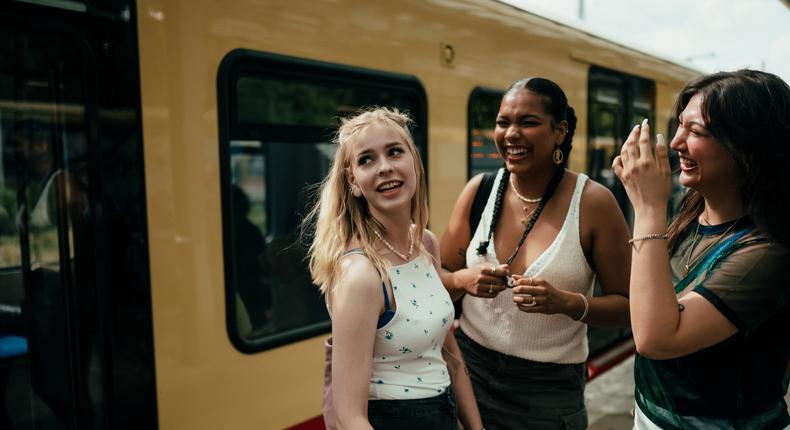 Booking Holdings shared travel trends about Gen Z.Alina Rudya/Bell Collective/Getty Images