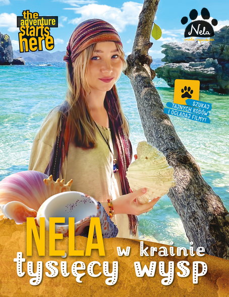 Okładka najnowszej książki "Nela w krainie tysięcy wysp"