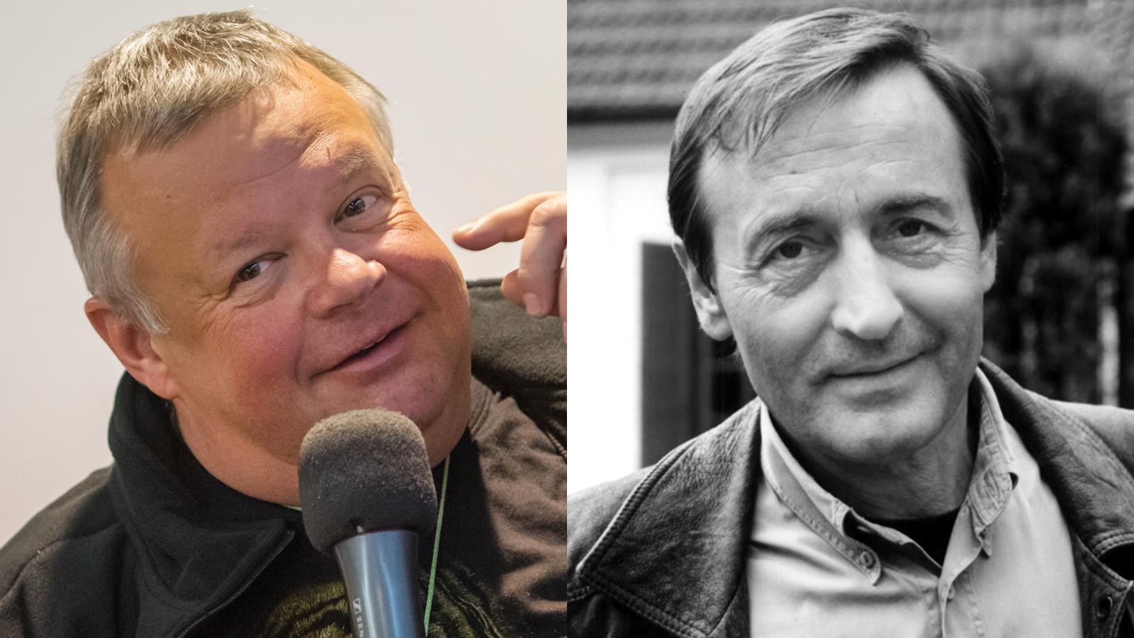Herec Ivan Vojtek a herec Michal Dočolomanský.