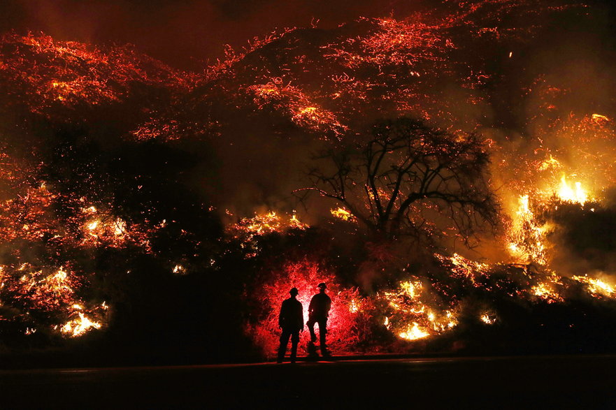 Pożar w Kalifornii