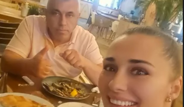 Ivona Negovanović Cuca sa mužem